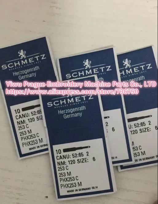 Схмец Чейн Шениль Вышивальная Игла CANU: 52:56 2 253C 253M PHX253 C PH X 253 M Таджима Китай Запасные части для швейных машин
