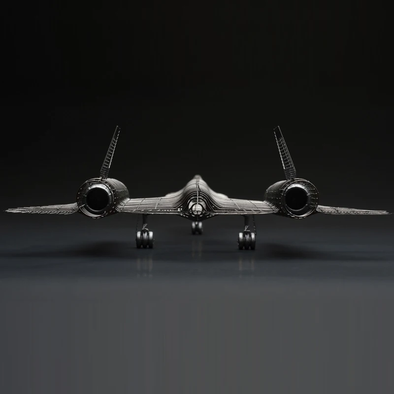Металлический Пазл сделай сам в виде скелета Blackbird полная конструкция самолета