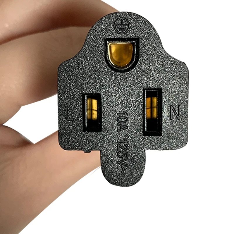 0,3 м 3*18 AWG C14-5-15R IEC320 C14 штекер для США Nema 5-15R Женский Шнур AC мощность УДЛИНИТЕЛЬ шнур адаптер провода