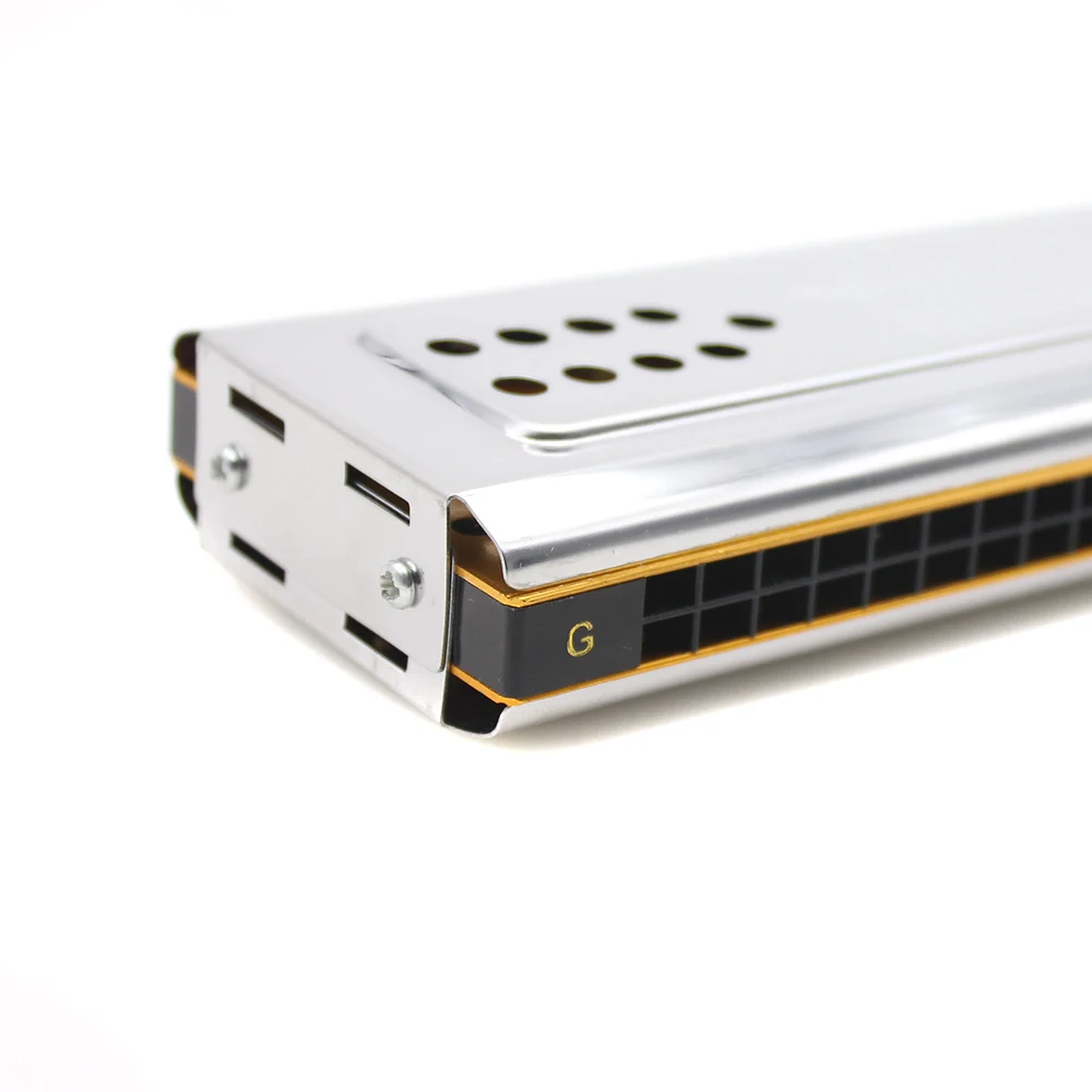 Двухсторонняя гармоника Tremolo Swan 2 в 1 ротовой орган Дуральный Ключ C &amp G 24 дюйма