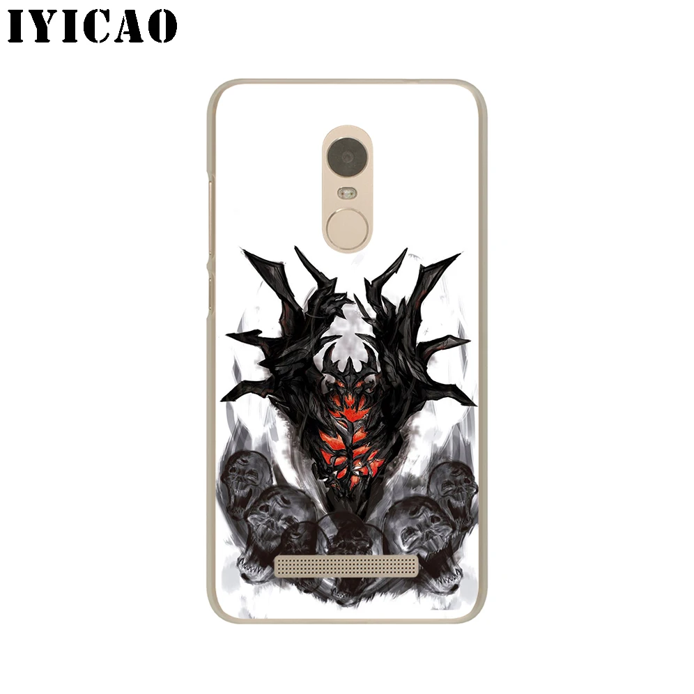IYICAO Shadow Fiend Dota Hard for Xiaomi Mi 5 5S 6 9 8 A2 Lite 5X Mix 2S F1 SE MAX 3 9T A3 Pro CC9E Redmi Note | Мобильные телефоны