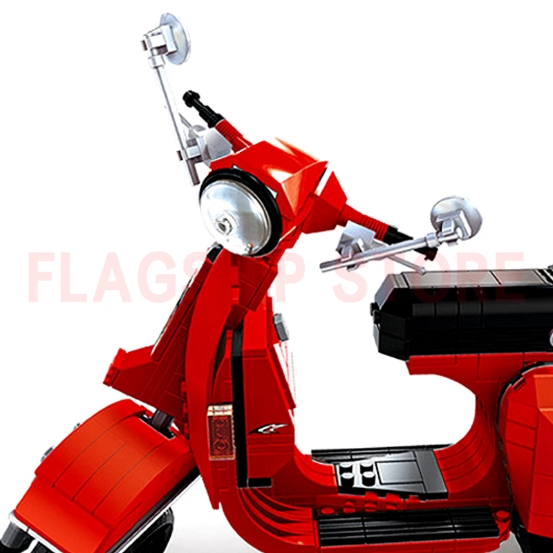 XingBao 03002 Оригинальные творческие технические классические серии Vespa P200 мото