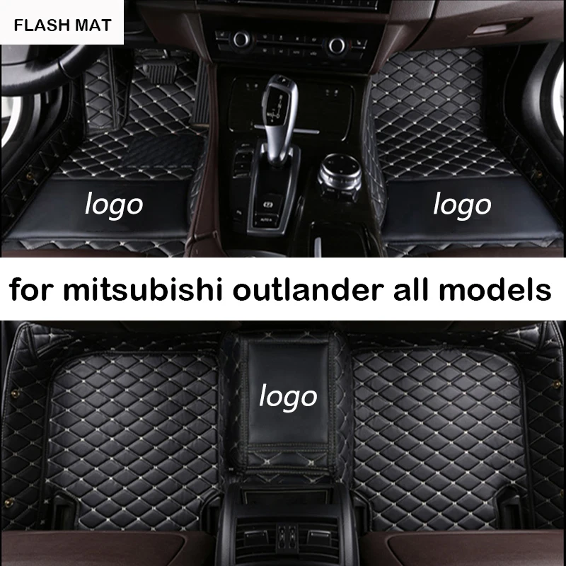 

Автомобильные коврики с логотипом под заказ для mitsubishi pajero sport lancer grandis mitsubishi outlander xl 2008-2017 автомобильные аксессуары