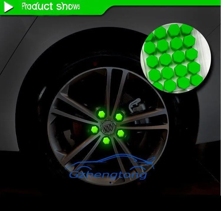 Антипепельный чехол для стайлинга автомобиля 20 шт. силикагель Светящиеся