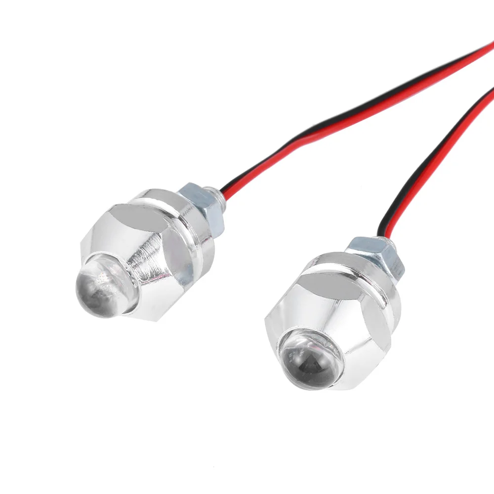1 пара/2 шт. AC/DC 12V индикатор сигнала поворота мотоцикла RGB светодиодный