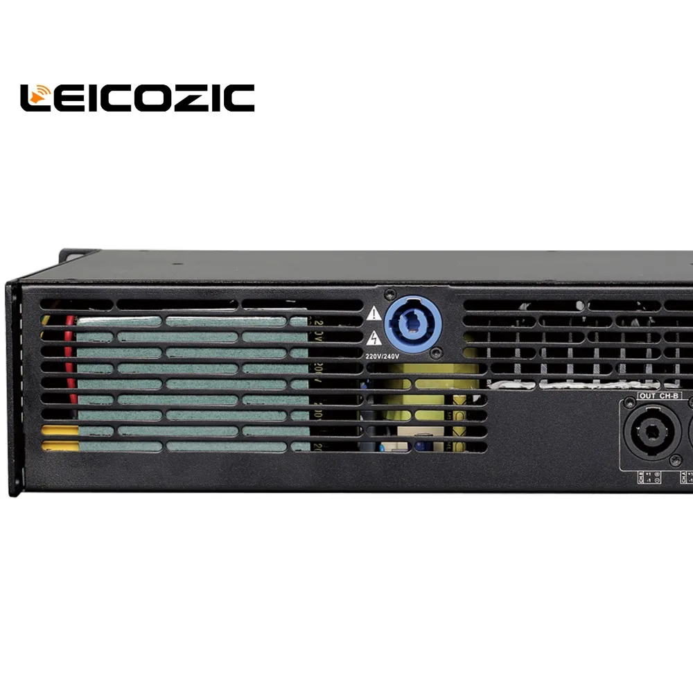 Leicozic Max 4200 Вт усилитель мощности DH21300 1300 + RMS 8 Ом профессиональный для сцены