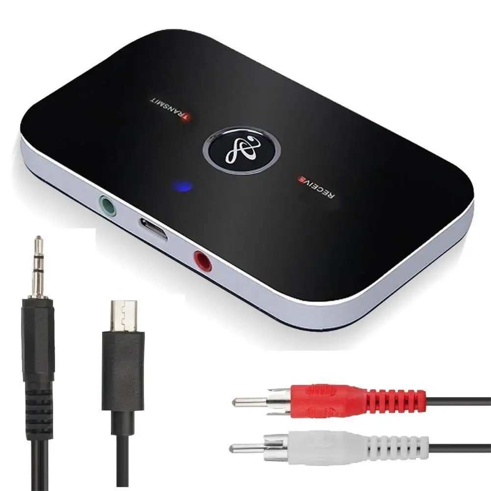 2 в 1 Bluetooth 4 передатчик приемник беспроводной A2DP аудио адаптер Aux 3 5 мм плеер для