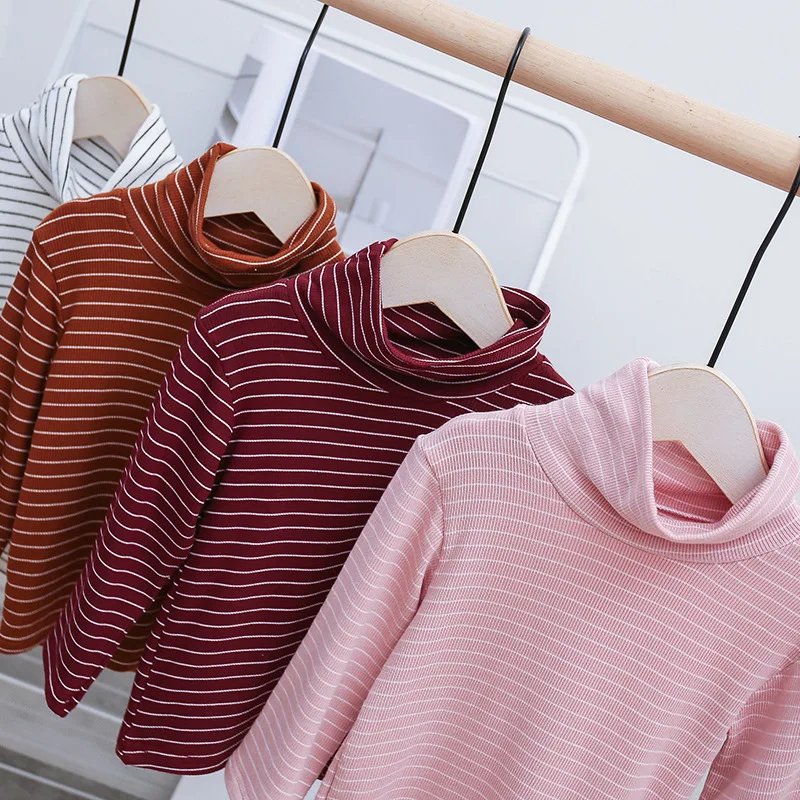 Mabeezo оптовая продажа полосатая футболка для девочек осень-весна (выберите