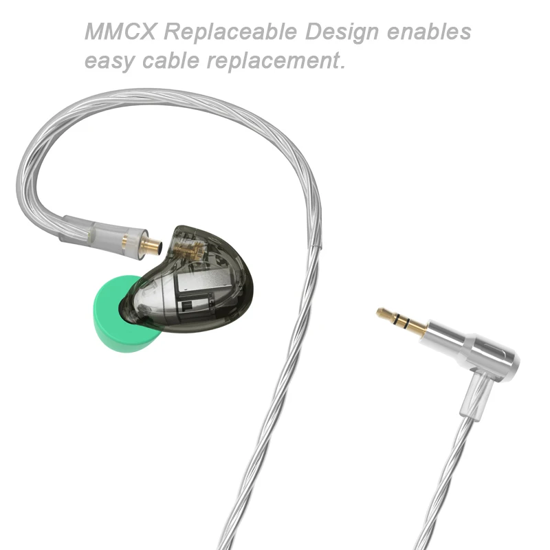 2018 Наушники NICEHCK DT300 Pro 3BA Drive In Ear 3 Сбалансированные арматуры Съемный кабель MMCX HIFI Monitor Sports