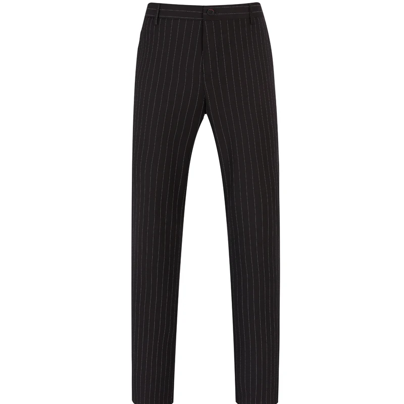

2019 Men'S Classic Striped Suit Three-Piece High Quality Slim Business Gentleman Suit Party Wedding Deluxe Set