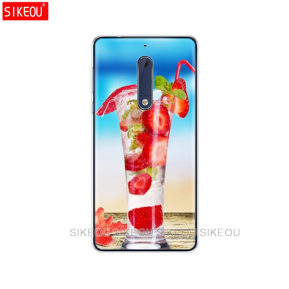 Силиконовый чехол для телефона Nokia 5 3 6 7 PLUS 8 9 /Nokia 1 2 2018 пиво стакан пива летняя Тай