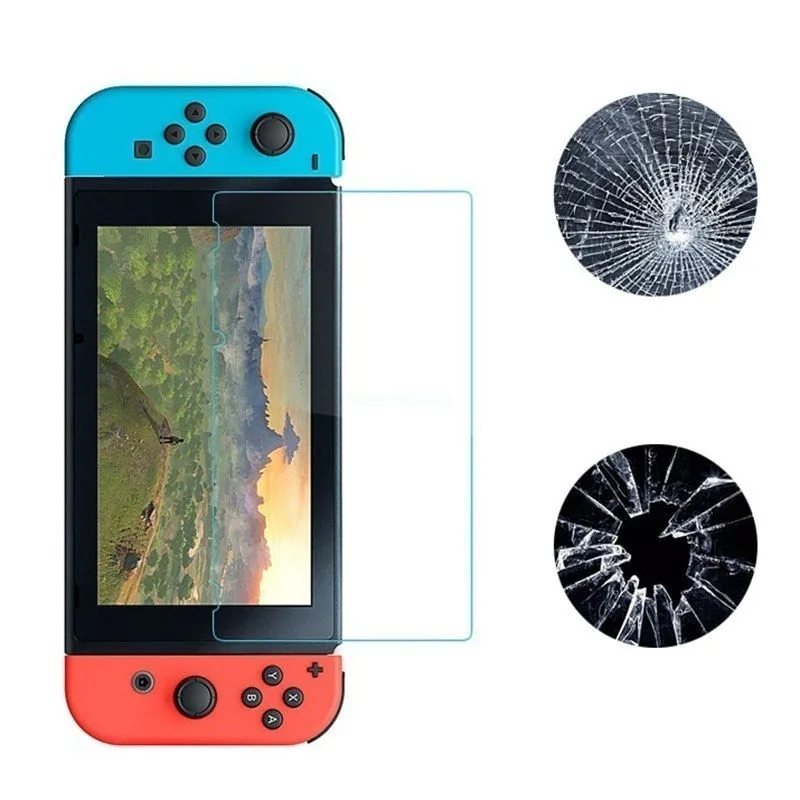 Закаленное стекло для Nintendo Switch защита экрана Защитная пленка Nitendo аксессуары