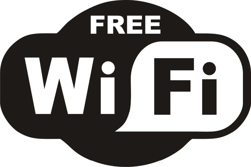 4 шт./компл. бесплатная Wi Fi виниловая наклейка знак окно кафе Ресторан Бар паб