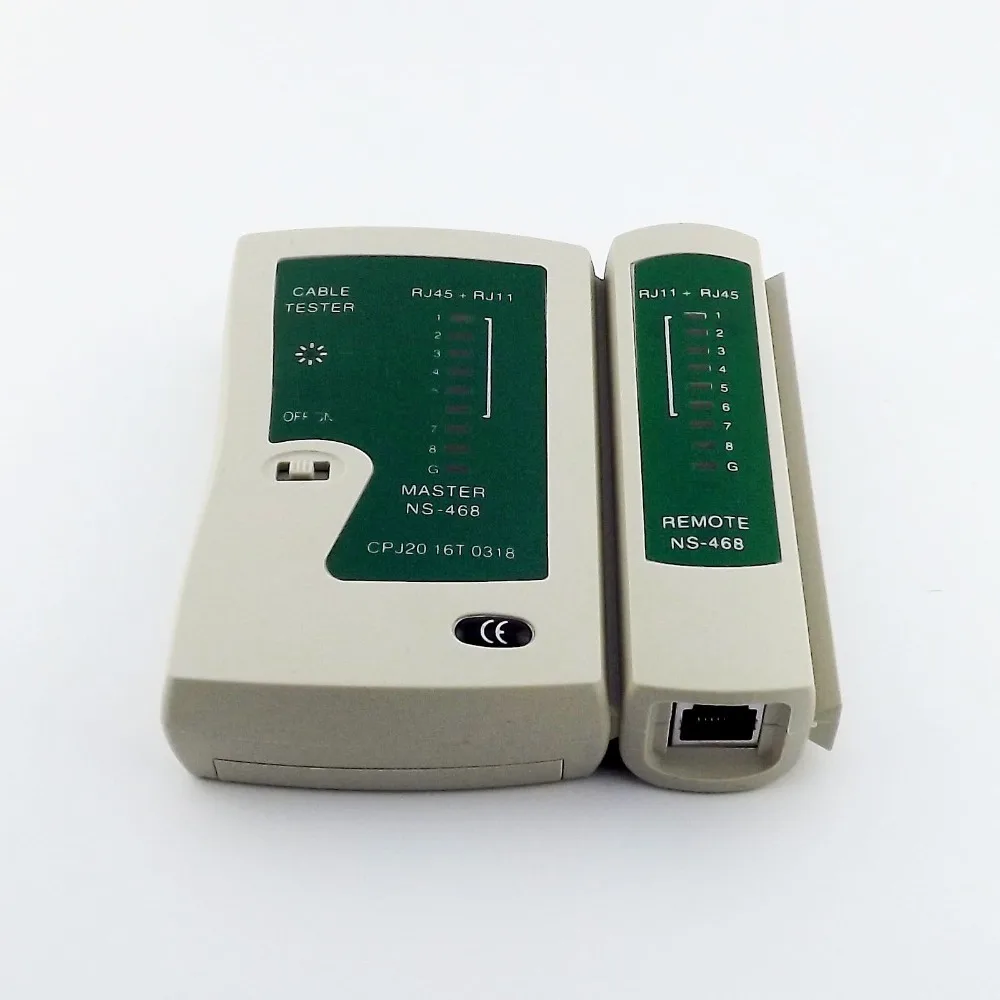 

1pcs RJ45 RJ11 Cat5e Cat6 UTP Network Lan Cable Tester Networking Test Tool
