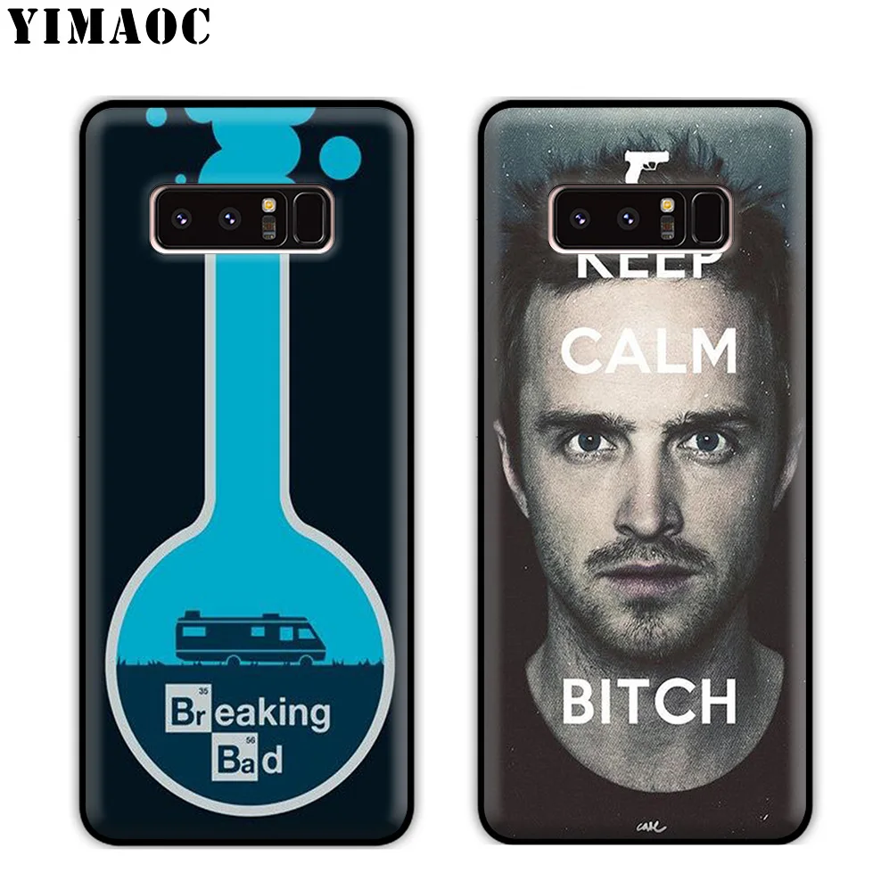 YIMAOC Breaking Bad Soft Silicone Case for Samsung Galaxy S10 S10e S9 S8 Plus S7 S6 Edge J6 Cover |