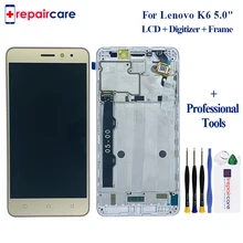 100% Протестировано 5 0 дюймов для Lenovo K6 k33b36 k33b37 / Power K33a42 k33a48