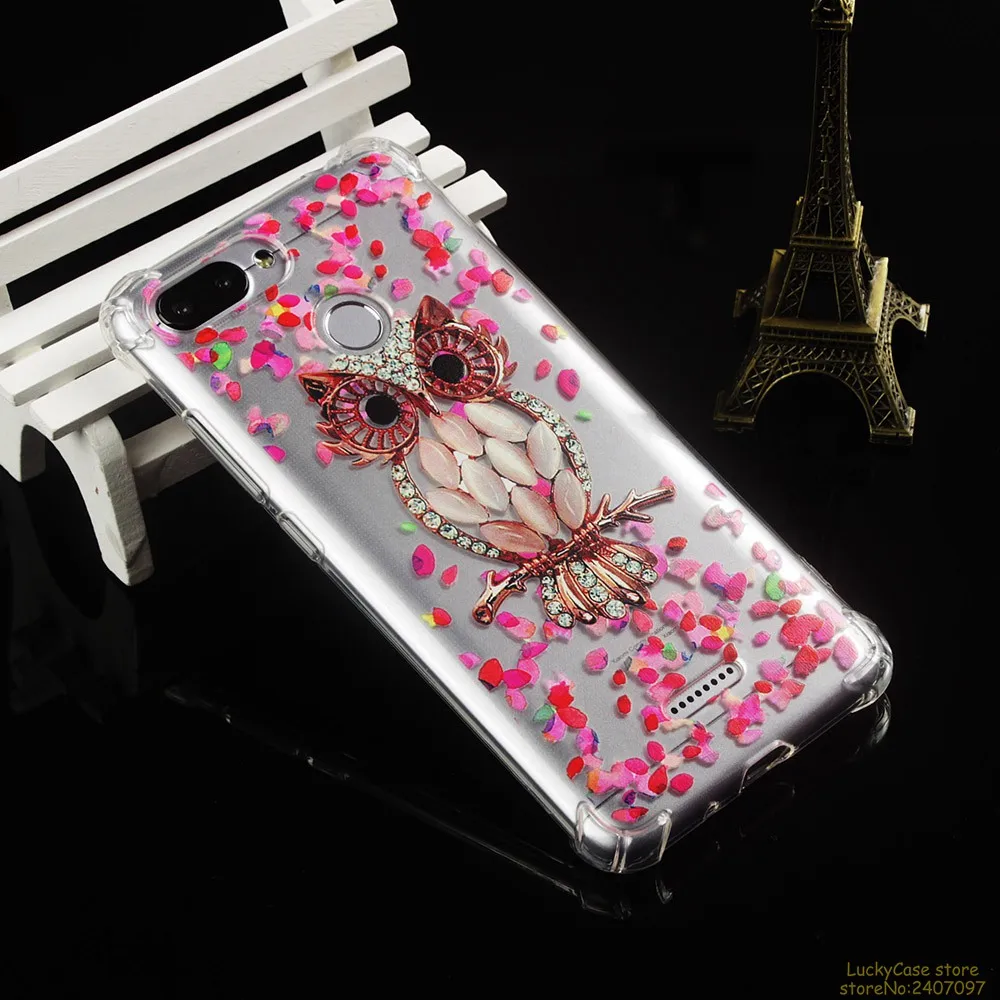 Модные coque анти осень мобильного телефона tup Задняя накладка для Xiaomi Redmi 6 Единорог