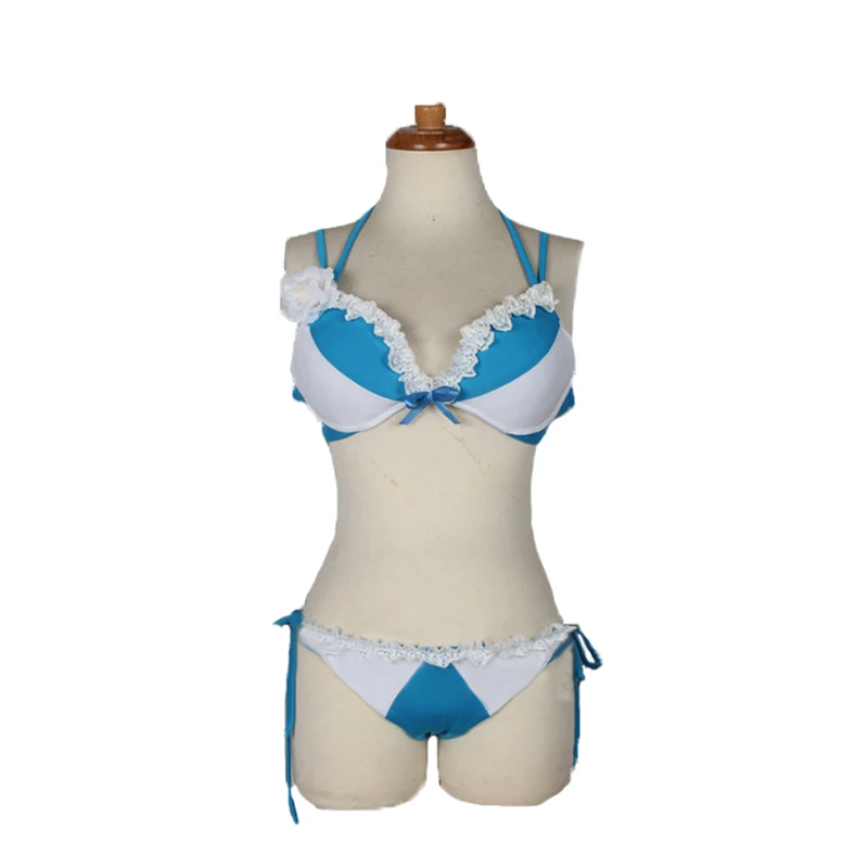 

!Fate/EXTELLA Tamamo no Mae Swimsuit Lovely Uniform Cosplay Costume Summer Pool Swimwear Daily Suit For Women 11