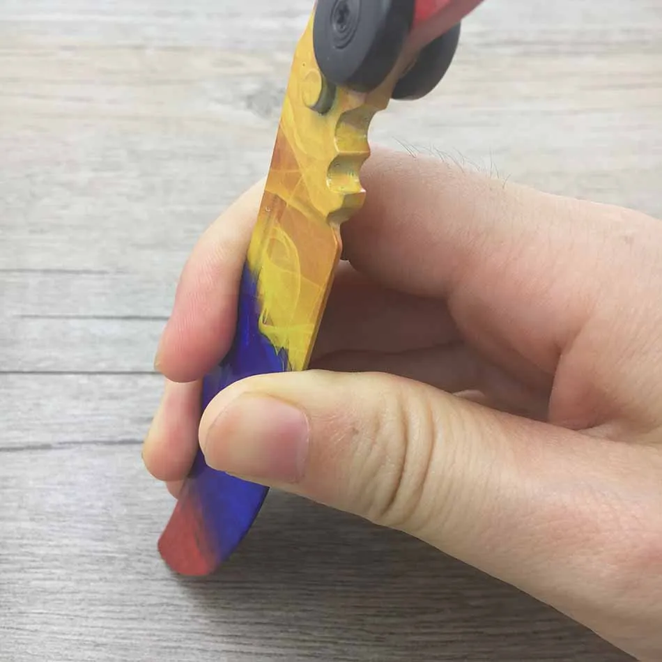 Прямая поставка бабочка в коробке для ножей CS GO Karambit нож практика складной нож бабочка нож для тренера чехол тупое лезвие без края инструмент