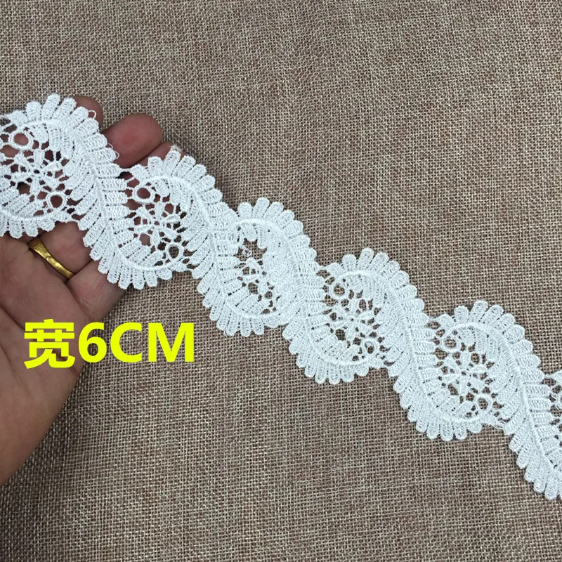 Изысканные ручной работы DIY аксессуары для одежды водорастворимые кружева