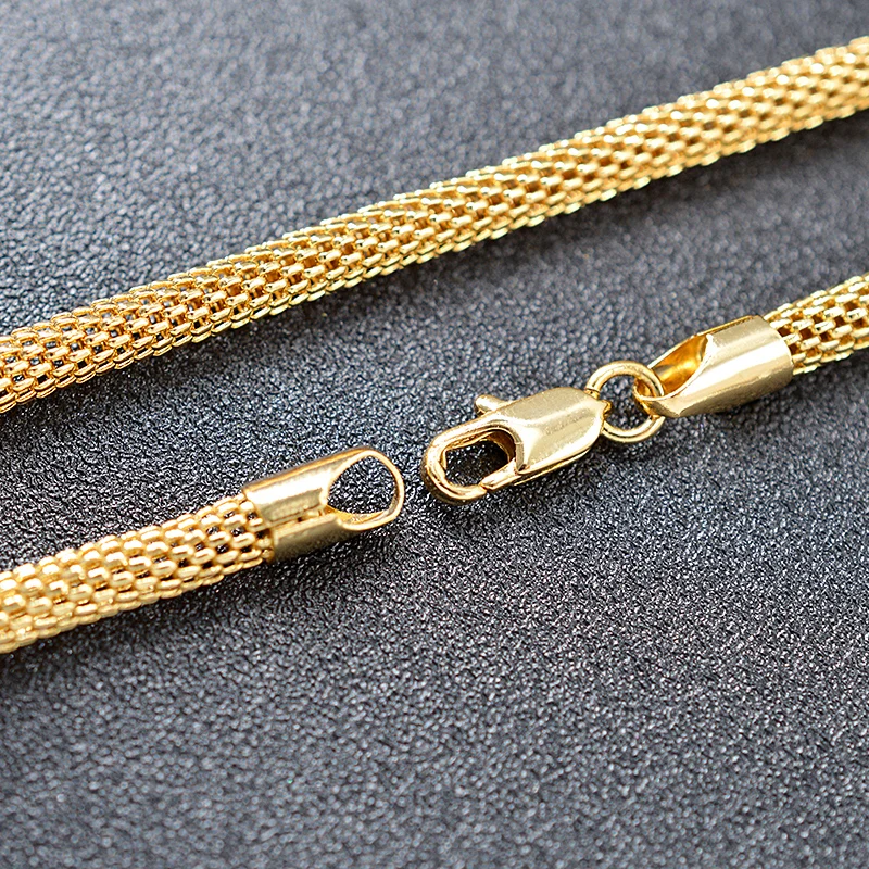 Sunny Jewelry классические ювелирные изделия змеиная цепочка ожерелье для женщин