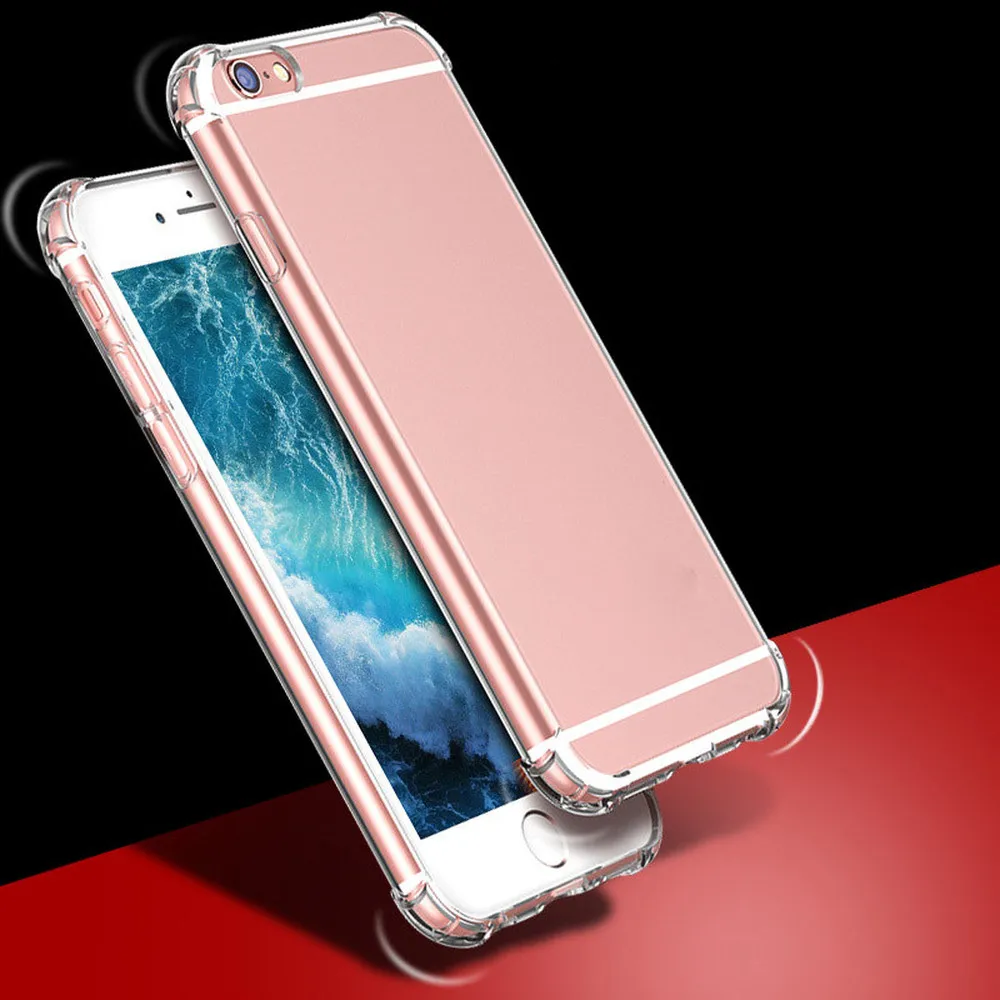 Four Corners Soft Clear TPU Case for Blackbery DTEK60 DTEK70 Keyone Mercury Krypton Motion Key 2 Lite Shockproof Slim Back Cover |