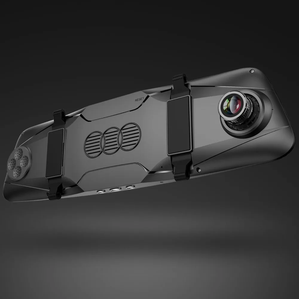 Автомобильный видеорегистратор Pruveeo D700 7-дюймовый сенсорный экран камера заднего