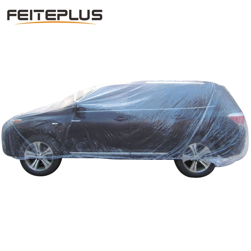 Портативный прозрачный автомобильный пылезащитный грязный чехол с полным