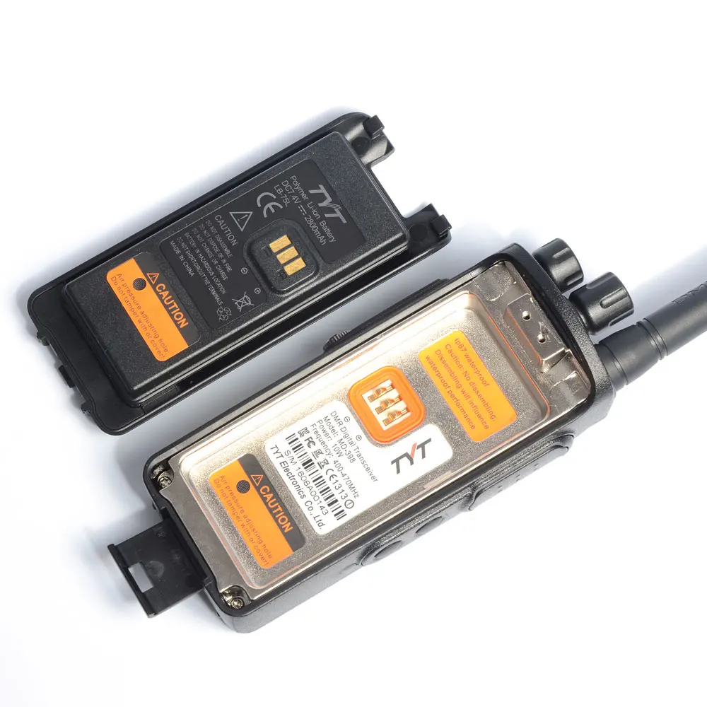 Применимый TYT MD398 DMR цифровая рация Водонепроницаемый IP67 двухстороннее радио Высокая мощность 10 Вт радиоприемопередатчик
