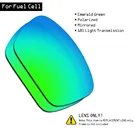 Поляризованные солнцезащитные очки SmartVLT, Сменные линзы для топливного элемента Oakley-изумрудно-зеленый