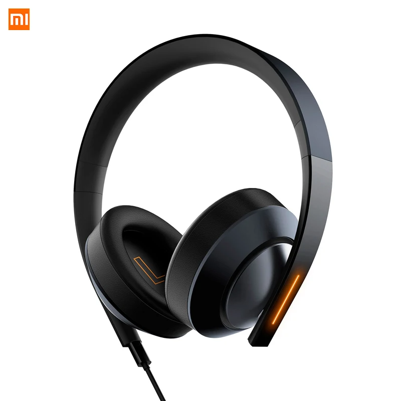 Xiaomi игровая гарнитура 7 1 объемный звук зеленые светодиодные наушники с двойным