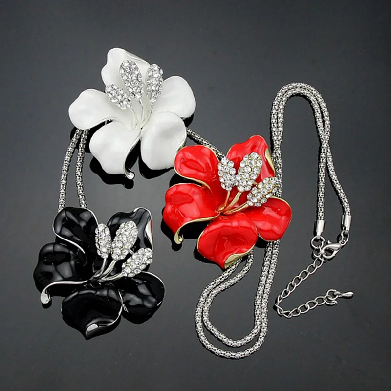 Nice New Colorful Cute Rhinestone Crystal Flower Brooch Pin Charm Women Gift | Украшения и аксессуары