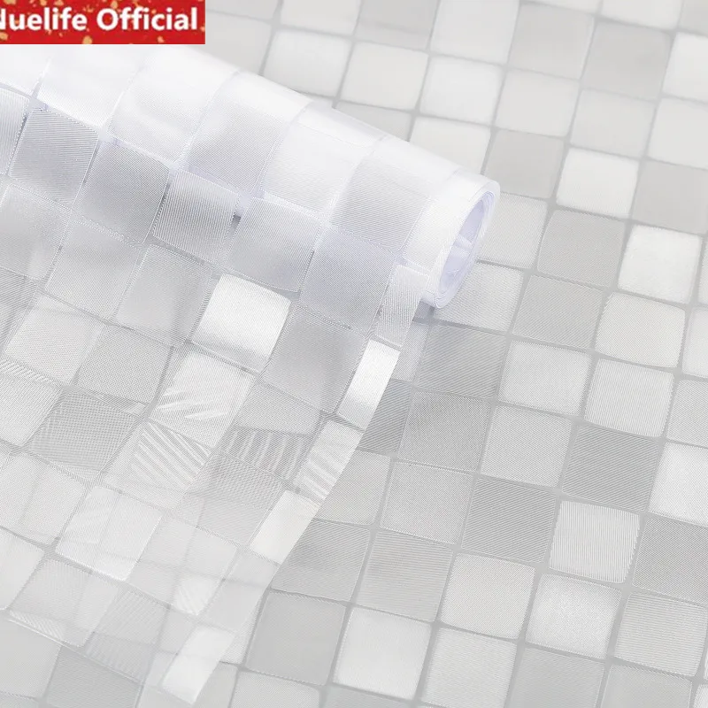 Дешевая 3D большая мозаика Электростатическая пленка непрозрачная для офиса