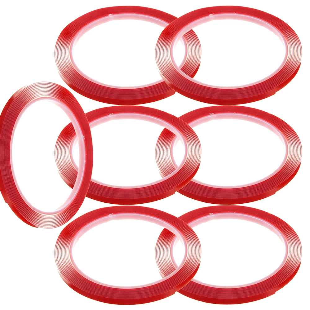 Красная пленка двусторонняя клейкая лента прозрачные акриловые супер клейкие