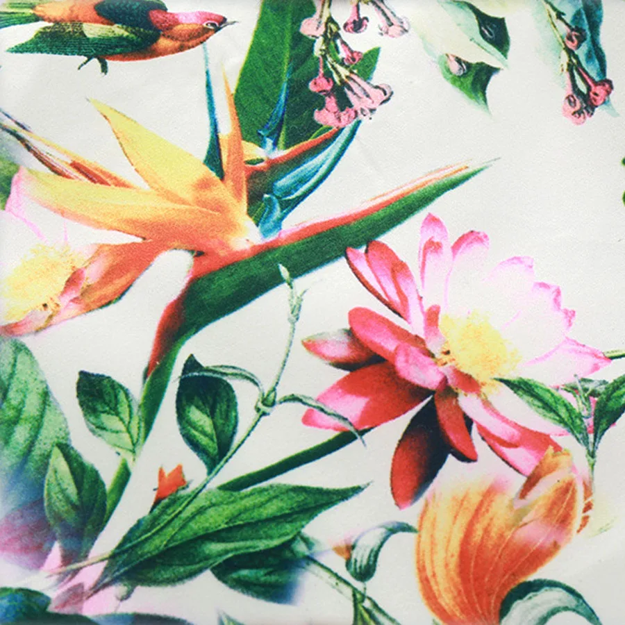 JLZLSHONGLE Girls Dress 2017 Brand Princess Dresses Summer Sleeveless Flowers And Birds Printing Design Children Clothing 0-5T | Детская