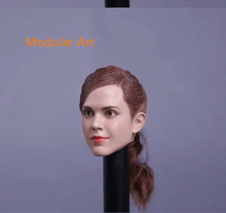 Заказ 1/6 Эмма Уотсон Глава Sculpt пригодный для горячего Игрушечные лошадки kumik тела