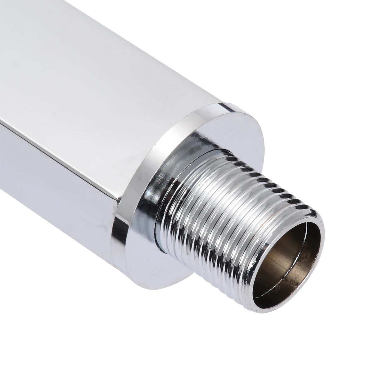 57cm wall mounted chrome shower arm silver square shower extension arms for rain shower head bathroom shower accessories free global shipping