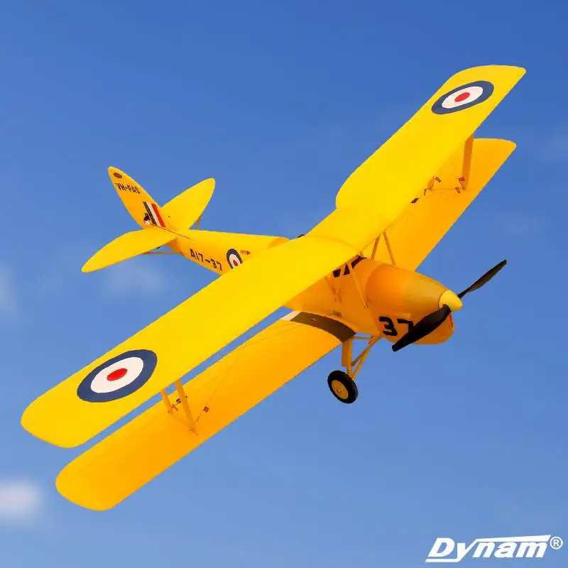 Dynam Tiger Moth tiger dynam 1 27 метров пенопластовая модель крыла самолета|tiger moth|foam model aircraftwing