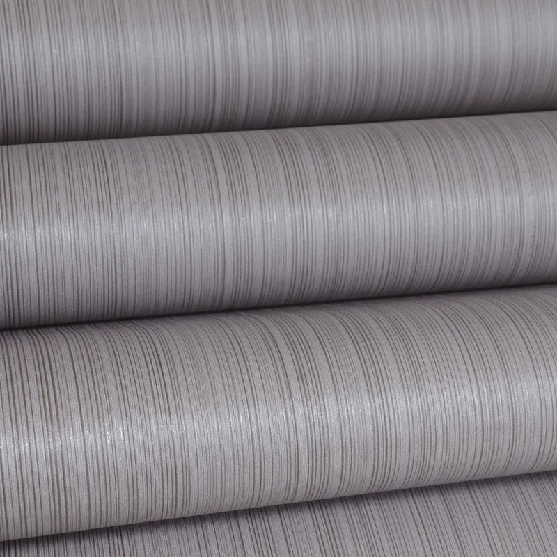 beibehang Plain wallpaper dark gray vertical stripes PVC works solid color wallpaper clothing store hotel decoration wallpaper
beibehang Plain wallpaper dark gray vertical stripes PVC works solid color wallpaper clothing store hotel decoration wallpaper