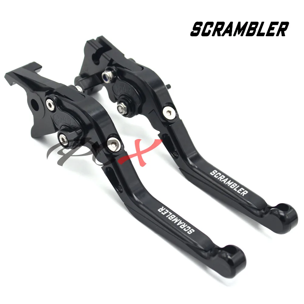 

Motorcycle CNC Billet Aluminum Folding Extendable Brake Clutch Lever For TRIUMPH SCRAMBLER 2006-2015 07 08 09 10 11 12 13 14