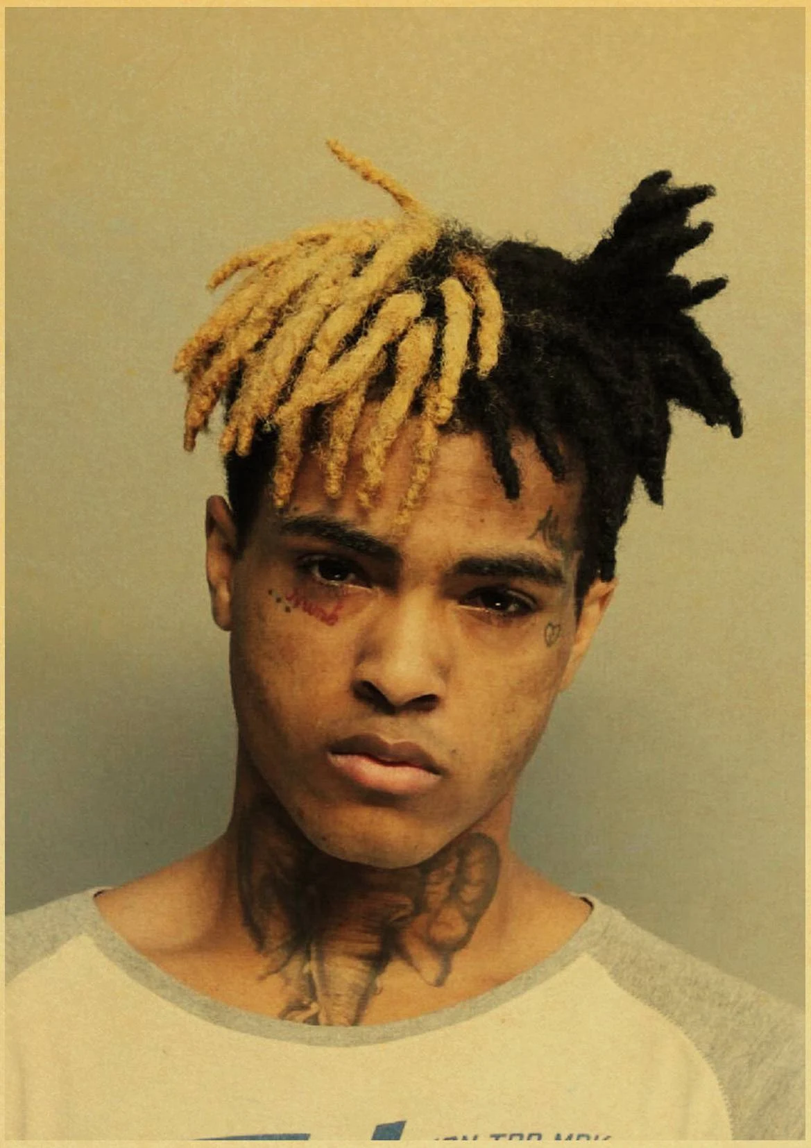 Классический американский рэпер Xxxtentacion ретро постер крафт бумага домашний декор