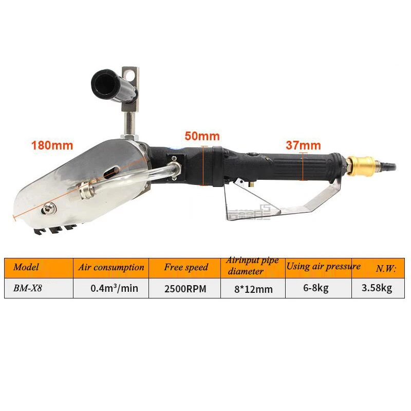 Деревообработка сильная ручка пневматический очиститель машина для зачистки