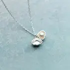 Богемное серебряное ожерелье из ракушек Подвески на длинной цепи эффектное ожерелье для женщин колье