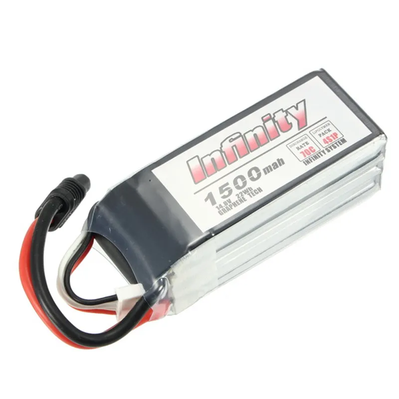2 шт. для Infinity 4S 14 8 в 1500 мАч 70C Графеновый LiPo аккумулятор XT60 последняя партия