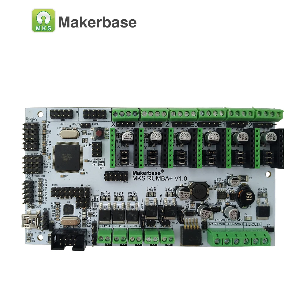 Makerbase MKS Rumba все в одном материнская плата умный контроллер 2560 R3 процессор board