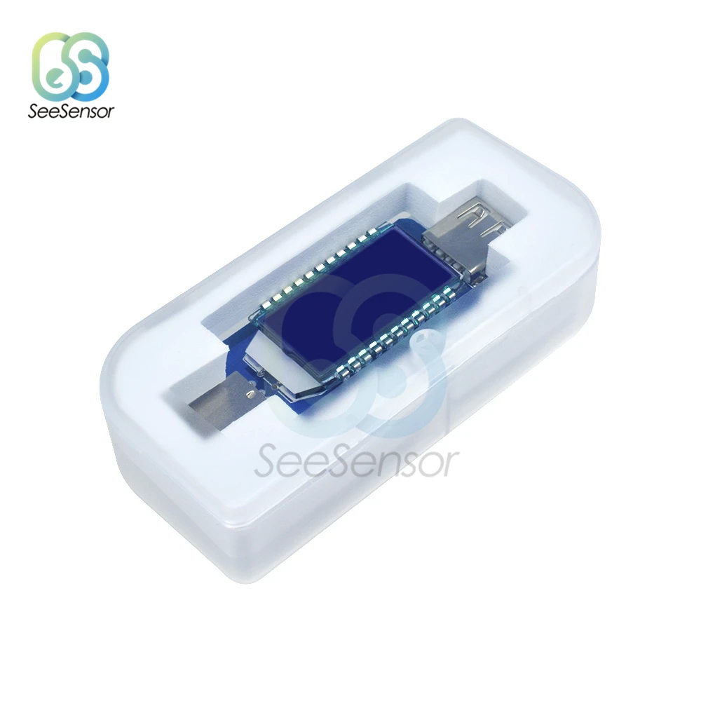 Цифровой USB тестер QC2.0 вольтметр амперметр с ЖК дисплеем 4 28 в|Измерители