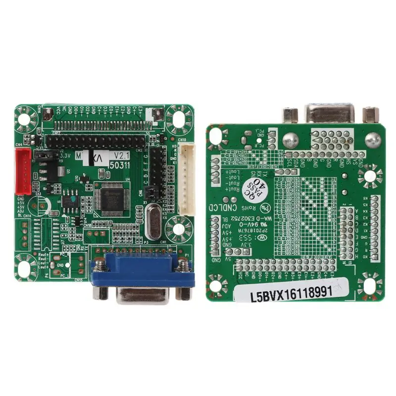 Драйвер платы MT561 B Универсальный LVDS ЖК дисплей монитор Экран контроллер 5V 10 42