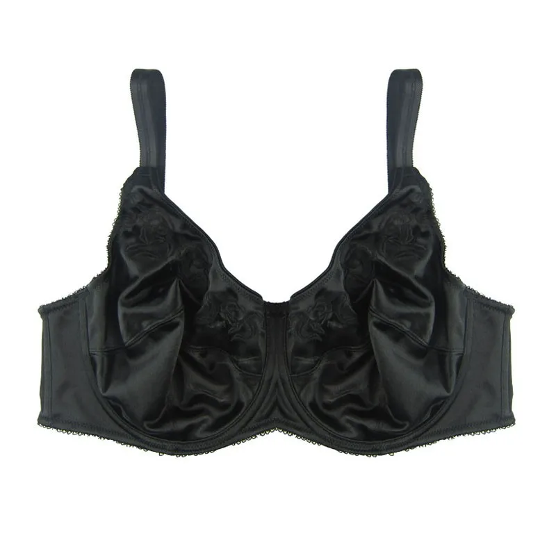 Бюстгальтеры размера плюс для женщин минимайзер с вышивкой DD DDD E F чашка # C 046|plus size