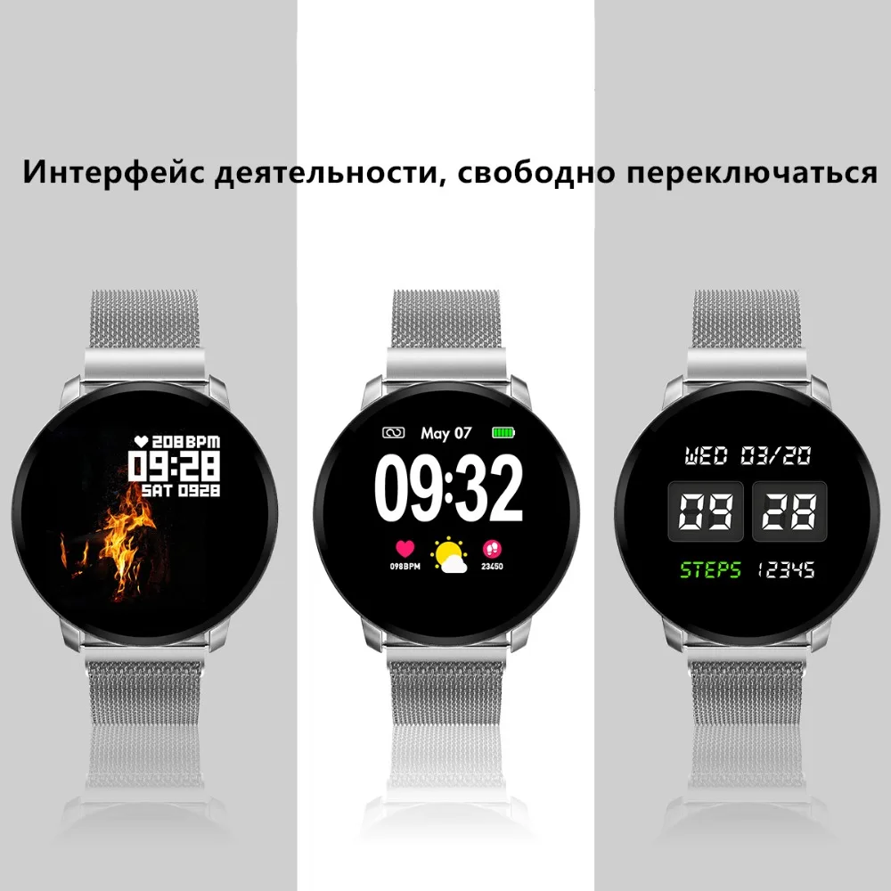 Полный сенсорный экран смарт часы фитнес браслет умный браслет здоровья 5 в 1 шагомер с измерением давления пульсометр трекер для хонор ми бенд часы ксиоми мужские женские сяоми напульсник