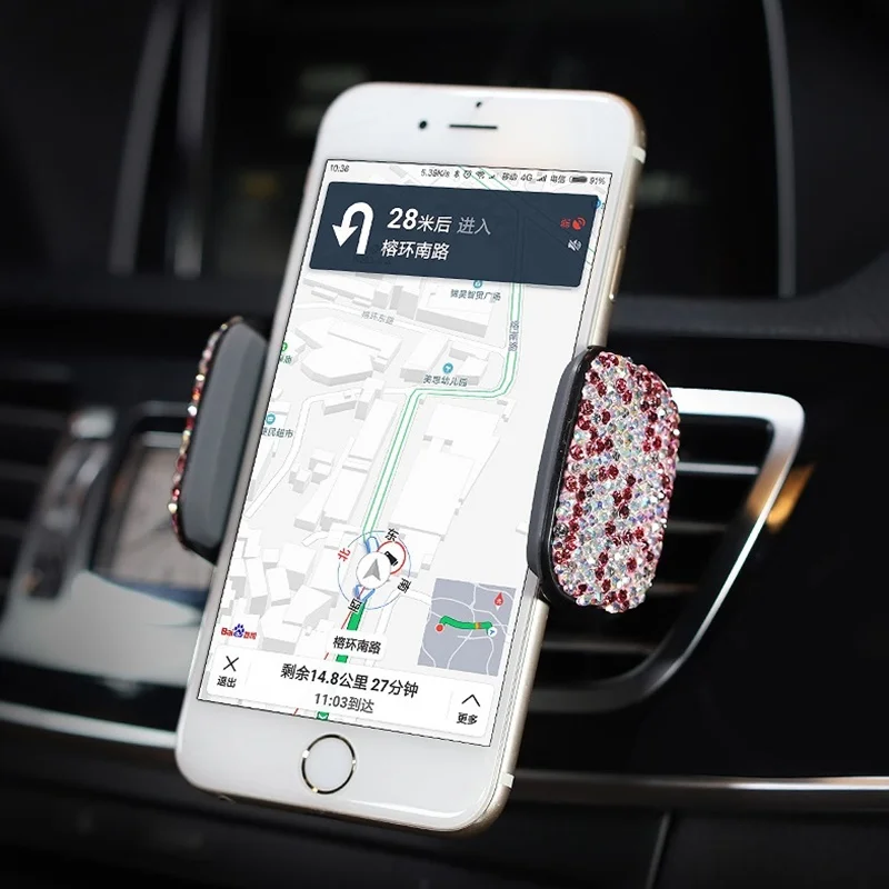 Автомобильный держатель для телефона Tongdaytech iPhone X XS Max подставка мобильного с